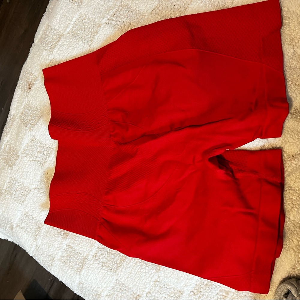 Women's Red Shorts